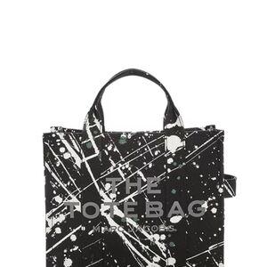 Marc Jacobs. The Tote Bag. Black And Whitd Splatter